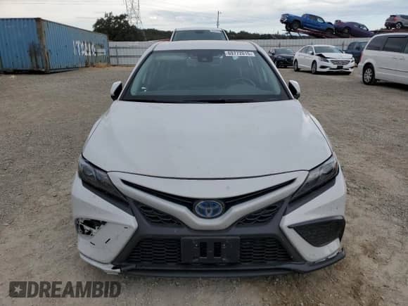 2022 Toyota Camry Hybrid SE с VIN 4T1G31AK6NU045757, выставлен на аукционе Copart как лот 69772015 с пробегом 32 277 миль миль и Списание • Salvage title. История ставок и продаж доступна на DreamBid. Изображение 5.