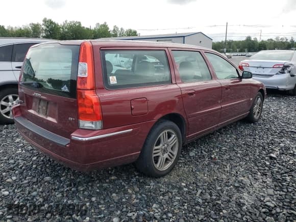 ✅ 2006 Volvo V70 2.5L Turbo • VIN: YV1SW592X62580373 • Lot: 67212695. Listed on Copart with 146,665 mi. Free auction sales archive from the USA and detailed vehicle history report at DreamBid. Image 3.