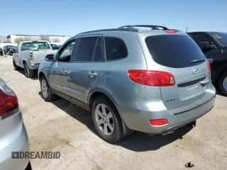 2009 Hyundai Santa Fe Limited with VIN 5NMSH13E79H243011, listed as a Copart auction lot 72638174 with 211,173 mi miles and Salvage title. Bid and sale history available at DreamBid. Image 2.