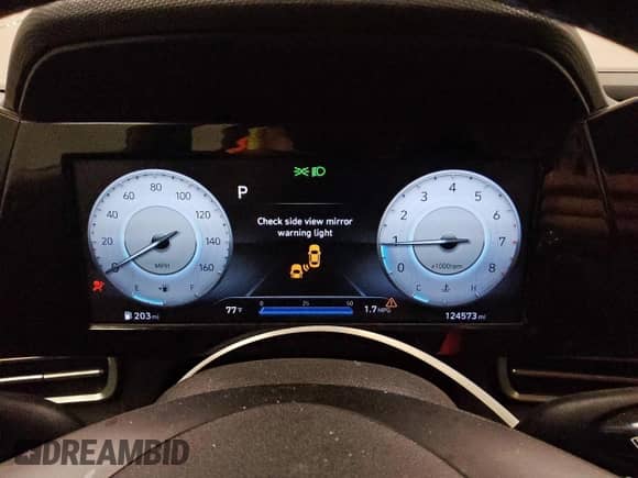 2021 Hyundai Elantra SEL with VIN KMHLN4AG6MU103242, listed as a Copart auction lot 89815975 with 124,573 mi miles and Clean title. Bid and sale history available at DreamBid. Image 9.