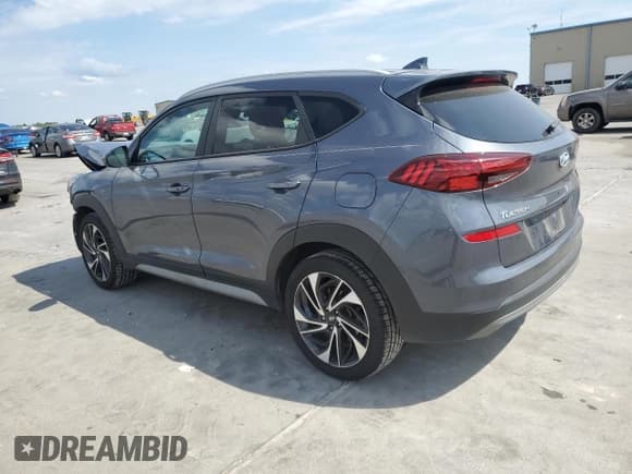 ✅ 2021 Hyundai Tucson Sport • VIN: KM8J33AL3MU409139 • Lot: 69605914. Listed on Copart with 49,239 mi. Free auction sales archive from the USA and detailed vehicle history report at DreamBid. Image 2.