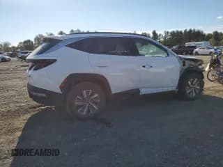 ✅ 2024 Hyundai Tucson Blue • VIN: KM8JBCD14RU192785 • Lot: 75837534. Wystawiony na Copart z przebiegiem 4 476 mil. Bezpłatny archiwum sprzedaży aukcyjnych z USA i szczegółowy raport historii pojazdu na DreamBid. Zdjęcie 3.