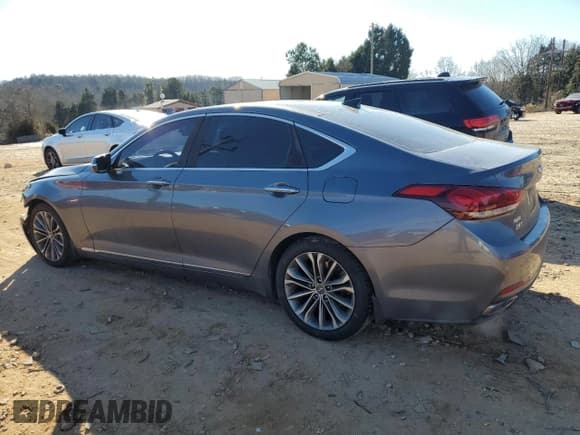 ✅ 2015 Hyundai Genesis 3.8L • VIN: KMHGN4JE9FU041094 • Lot: 42449605. Wystawiony na Copart z przebiegiem 256 716 mil. Bezpłatny archiwum sprzedaży aukcyjnych z USA i szczegółowy raport historii pojazdu na DreamBid. Zdjęcie 2.