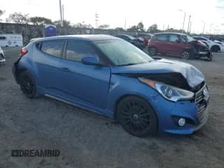 ✅ 2016 Hyundai Veloster Turbo R-Spec • VIN: KMHTC6AE7GU262288 • Lot: 43949035. Wystawiony na Copart z przebiegiem 52 989 mil. Bezpłatny archiwum sprzedaży aukcyjnych z USA i szczegółowy raport historii pojazdu na DreamBid. Zdjęcie 4.