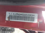 ✅ 2002 Hyundai Elantra GLS • VIN: KMHDN45D22U338304 • Lot: 42479874. Wystawiony na IAAI z przebiegiem 174 441 mil. Bezpłatny archiwum sprzedaży aukcyjnych z USA i szczegółowy raport historii pojazdu na DreamBid. Zdjęcie 9.