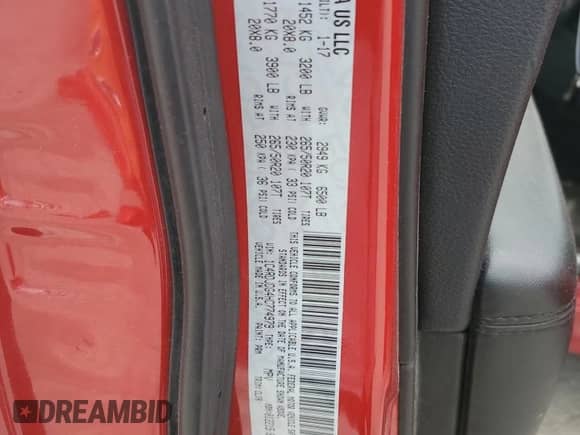 2017 Dodge Durango GT z VIN 1C4RDJDG4HC774979, wystawiony jako Copart lot #71041875 z przebiegiem 136 621 mil mil oraz Szkoda całkowita • Salvage title. Historia ofert i sprzedaży dostępna na DreamBid. Obrazek 14.