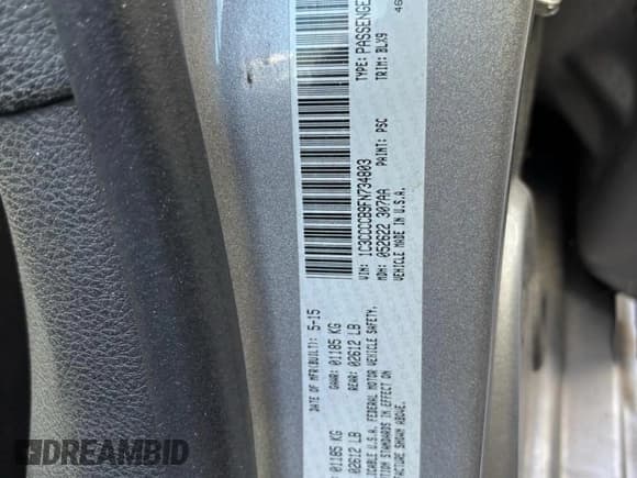 ✅ 2015 Chrysler 200 C • VIN: 1C3CCCCB9FN734803 • Лот: 89934155. Опубликован ранее на Copart с пробегом 139 665 миль. Бесплатный доступ к архиву аукционных продаж из США и подробный отчёт об истории автомобиля на DreamBid. Изображение 10.