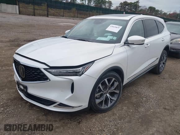 ✅ 2022 Acura MDX Technology • VIN: 5J8YE1H42NL046888 • Лот: 43669839. Опубликован ранее на IAAI с пробегом 23 016 миль. Бесплатный доступ к архиву аукционных продаж из США и подробный отчёт об истории автомобиля на DreamBid. Изображение 2.