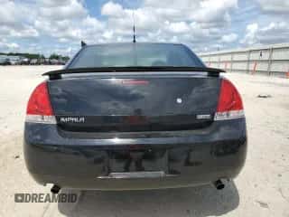 2013 Chevrolet Impala Police with VIN 2G1WD5E35D1265238, listed as a Copart auction lot 80628475 with 77,858 mi miles and Salvage title. Bid and sale history available at DreamBid. Image 6.