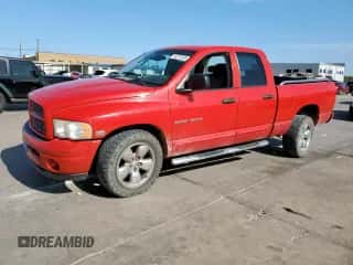 2004 Dodge 1500 SLT z VIN 1D7HA18D04J264290, wystawiony jako Copart lot #64315435 z przebiegiem 135 817 mil mil oraz Czysty tytuł • Clean title. Historia ofert i sprzedaży dostępna na DreamBid. Obrazek 1.