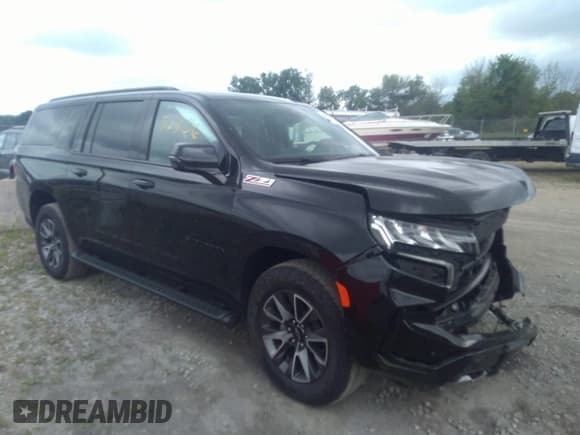 ✅ 2023 Chevrolet Suburban Z71 • VIN: 1GNSKDKD2PR287610 • Lot: 36970356. Listed on IAAI with 3,038 mi. Free auction sales archive from the USA and detailed vehicle history report at DreamBid. Image 1.