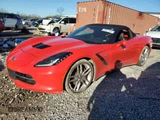 2019 Chevrolet Corvette 3LT with VIN 1G1YF3D75K5115928, listed as a Copart auction lot 86911444 with Not provided miles and Salvage title. Bid and sale history available at DreamBid. Image 1.