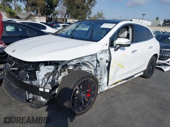 ✅ 2024 Mercedes-Benz EQE SUV • VIN: 4JGGM5DBXRA002482 • Lot: 41576109. Listed on IAAI with 9,264 mi. Free auction sales archive from the USA and detailed vehicle history report at DreamBid. Image 21.