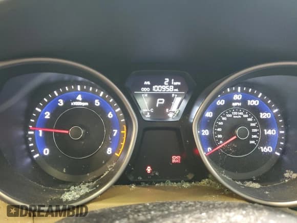 ✅ 2013 Hyundai Elantra GLS • VIN: 5NPDH4AE5DH434094 • Lot: 90539185. Listed on Copart with 100,958 mi. Free auction sales archive from the USA and detailed vehicle history report at DreamBid. Image 9.