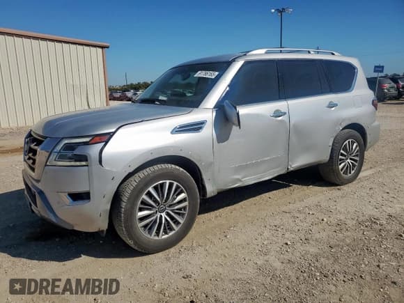 ✅ 2024 Nissan Armada SL • VIN: JN8AY2BC1R9196219 • Lot: 91786165. Listed on Copart with 20,892 mi. Free auction sales archive from the USA and detailed vehicle history report at DreamBid. Image 1.