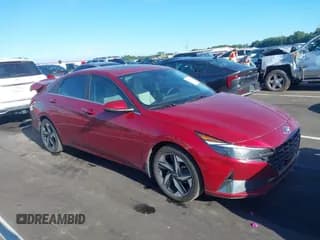 ✅ 2023 Hyundai Elantra Limited • VIN: KMHLN4AJ8PU077145 • Lot: 43233633. Listed on IAAI with 36,153 mi. Free auction sales archive from the USA and detailed vehicle history report at DreamBid. Image 1.