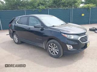 2019 Chevrolet Equinox LT z VIN 2GNAXUEV1K6254233, wystawiony jako IAAI lot #42491395 z przebiegiem 152 867 mil mil oraz . Historia ofert i sprzedaży dostępna na DreamBid. Obrazek 1.
