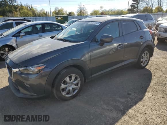 ✅ 2017 Mazda CX-3 Sport • VIN: JM1DKDB72H0150040 • Лот: 85751545. Опубликован ранее на Copart с пробегом 120 154 миль. Бесплатный доступ к архиву аукционных продаж из США и подробный отчёт об истории автомобиля на DreamBid. Изображение 1.