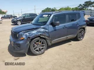 ✅ 2021 Jeep Renegade Latitude • VIN: ZACNJCB12MPM52927 • Lot: 57268905. Listed on Copart with 37,313 mi. Free auction sales archive from the USA and detailed vehicle history report at DreamBid. Image 1.