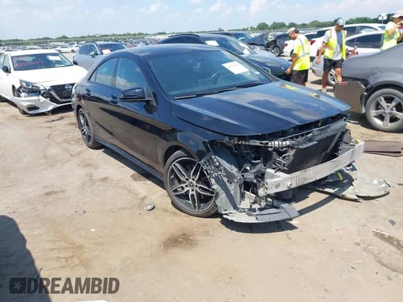 2019 Mercedes-Benz CLA 250 with VIN WDDSJ4EB1KN714898, listed as a IAAI auction lot 42986846 with 66,690 mi miles and . Bid and sale history available at DreamBid. Image 1.