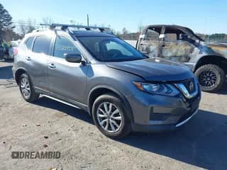 ✅ 2018 Nissan Rogue SV • VIN: 5N1AT2MV7JC815790 • Лот: 43632728. Опубликован ранее на IAAI с пробегом 91 991 миль. Бесплатный доступ к архиву аукционных продаж из США и подробный отчёт об истории автомобиля на DreamBid. Изображение 1.
