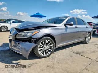 2016 Hyundai Genesis 3.8L z VIN KMHGN4JE9GU138300, wystawiony jako Copart lot #81829415 z przebiegiem 73 536 mil mil oraz Szkoda całkowita • Salvage title. Historia ofert i sprzedaży dostępna na DreamBid. Obrazek 1.