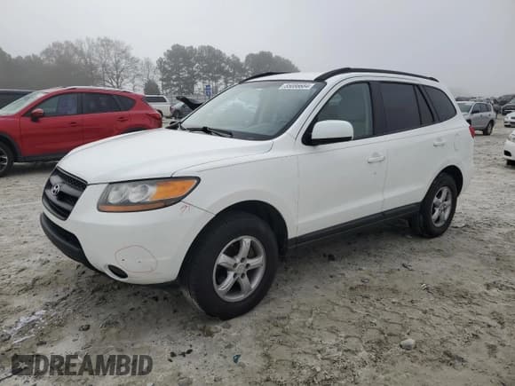✅ 2008 Hyundai Santa Fe GLS • VIN: 5NMSG13DX8H185422 • Lot: 85086684. Listed on Copart with 207,595 mi. Free auction sales archive from the USA and detailed vehicle history report at DreamBid. Image 1.