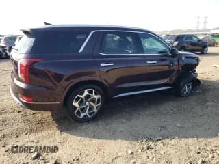 ✅ 2022 Hyundai Palisade Calligraphy • VIN: KM8R7DHEXNU478593 • Лот: 75845324. Опубликован ранее на Copart с пробегом 36 769 миль. Бесплатный доступ к архиву аукционных продаж из США и подробный отчёт об истории автомобиля на DreamBid. Изображение 3.