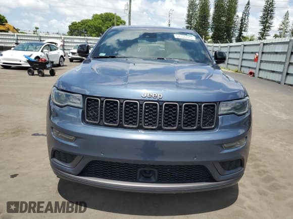 ✅ 2020 Jeep Grand Cherokee Limited X • VIN: 1C4RJEBGXLC152561 • Lot: 57058425. Listed on Copart with 60,973 mi. Free auction sales archive from the USA and detailed vehicle history report at DreamBid. Image 5.