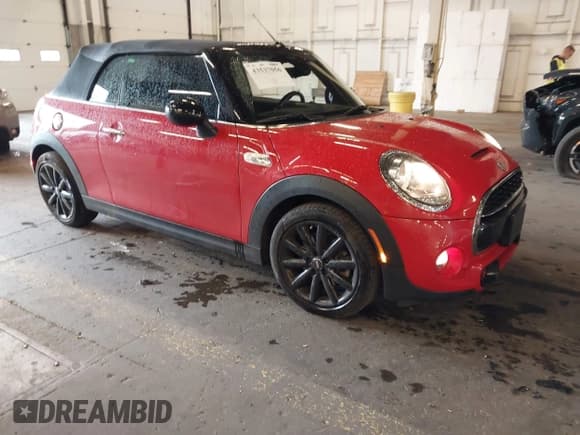 ✅ 2019 MINI Convertible Cooper S • VIN: WMWWG9C59K3J31024 • Lot: 43537056. Listed on IAAI with 108,837 mi. Free auction sales archive from the USA and detailed vehicle history report at DreamBid. Image 1.
