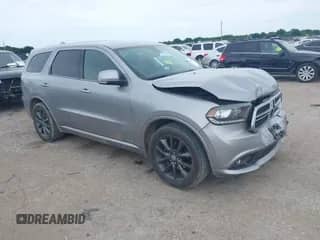 2018 Dodge Durango GT with VIN 1C4RDHDG9JC225311, listed as a IAAI auction lot 42459090 with 75,494 mi miles and . Bid and sale history available at DreamBid. Image 1.