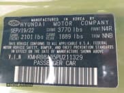 ✅ 2023 Hyundai Venue SE • VIN: KMHRB8A35PU211329 • Lot: 41894919. Listed on IAAI with 52,986 mi. Free auction sales archive from the USA and detailed vehicle history report at DreamBid. Image 9.