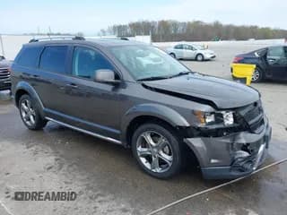 ✅ 2017 Dodge Journey Crossroad • VIN: 3C4PDCGG9HT613272 • Лот: 41986071. Опубликован ранее на IAAI с пробегом 126 149 миль. Бесплатный доступ к архиву аукционных продаж из США и подробный отчёт об истории автомобиля на DreamBid. Изображение 1.
