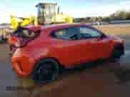 2020 Hyundai Veloster Turbo R-Spec z VIN KMHTH6AB5LU024084, wystawiony jako Copart lot #88993515 z przebiegiem 42 188 mil mil oraz Szkoda całkowita • Salvage title. Historia ofert i sprzedaży dostępna na DreamBid. Obrazek 3.