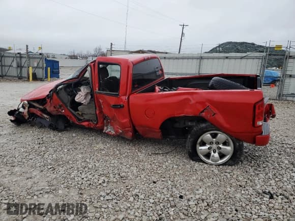 ✅ 2004 Dodge 1500 SLT • VIN: 1D7HA18D94S610301 • Лот: 85014264. Опубликован ранее на Copart с пробегом Не указан. Бесплатный доступ к архиву аукционных продаж из США и подробный отчёт об истории автомобиля на DreamBid. Изображение 2.