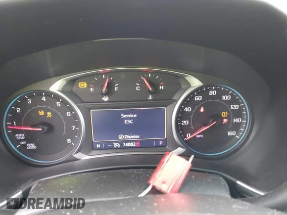 ✅ 2019 Chevrolet Equinox Premier • VIN: 2GNAXNEV2K6240654 • Lot: 43752084. Listed on IAAI with 74,882 mi. Free auction sales archive from the USA and detailed vehicle history report at DreamBid. Image 7.