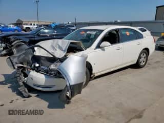 2008 Chevrolet Impala LT z VIN 2G1WT55K189151870, wystawiony jako Copart lot #81384335 z przebiegiem 312 833 mil mil oraz Szkoda całkowita • Salvage title. Historia ofert i sprzedaży dostępna na DreamBid. Obrazek 1.