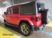 ✅ 2018 Jeep Wrangler Unlimited Sahara • VIN: 1C4HJXEG7JW249490 • Lot: 68423325. Listed on Copart with 143,335 mi. Free auction sales archive from the USA and detailed vehicle history report at DreamBid. Image 2.