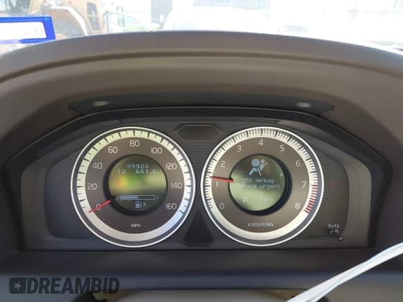 ✅ 2012 Volvo XC60 3.2L • VIN: YV4952DL7C2303064 • Lot: 43571253. Listed on IAAI with 39,926 mi. Free auction sales archive from the USA and detailed vehicle history report at DreamBid. Image 7.