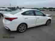 2022 Hyundai Accent Limited z VIN 3KPC34A61NE162765, wystawiony jako Copart lot #61811074 z przebiegiem 36 281 mil mil oraz Szkoda całkowita • Salvage title. Historia ofert i sprzedaży dostępna na DreamBid. Obrazek 3.