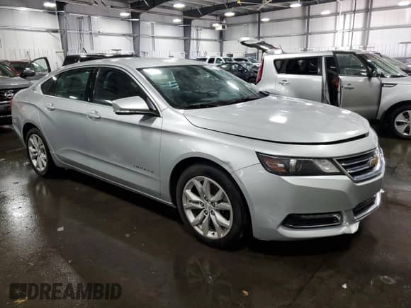 2018 Chevrolet Impala LT with VIN 2G1105SA9J9159395, listed as a Copart auction lot 91356175 with 212,214 mi miles and Clean title. Bid and sale history available at DreamBid. Image 4.