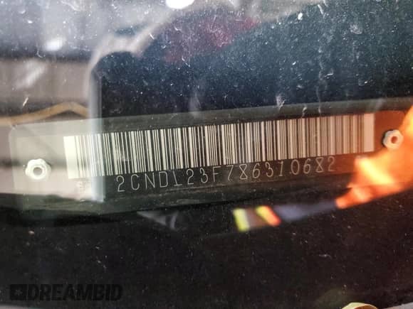 2008 Chevrolet Equinox LS с VIN 2CNDL23F786310682, выставлен на аукционе Copart как лот 80371294 с пробегом 210 206 миль миль и Списание • Salvage title. История ставок и продаж доступна на DreamBid. Изображение 12.