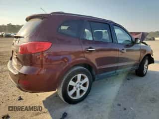 2009 Hyundai Santa Fe Limited with VIN 5NMSH13E89H278060, listed as a Copart auction lot 81100425 with 118,768 mi miles and Salvage title. Bid and sale history available at DreamBid. Image 3.