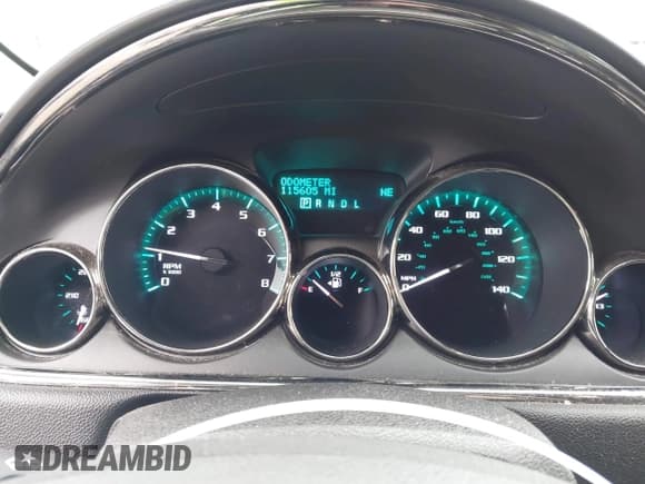 ✅ 2015 Buick Enclave Leather • VIN: 5GAKRBKD0FJ203730 • Lot: 43551709. Listed on IAAI with 115,605 mi. Free auction sales archive from the USA and detailed vehicle history report at DreamBid. Image 7.