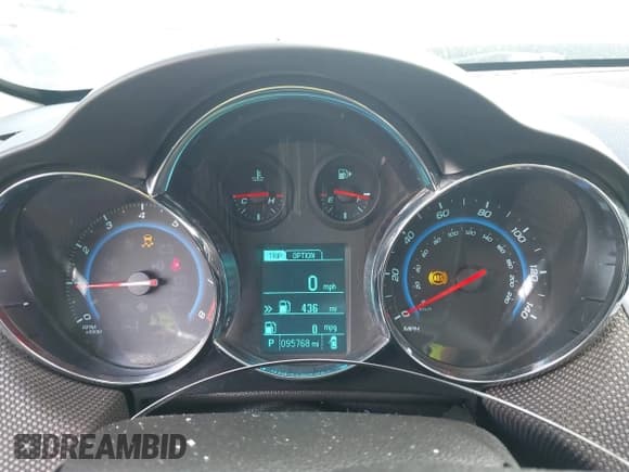 ✅ 2015 Chevrolet Cruze LT • VIN: 1G1PC5SB1F7224081 • Lot: 43376147. Listed on IAAI with 95,768 mi. Free auction sales archive from the USA and detailed vehicle history report at DreamBid. Image 7.