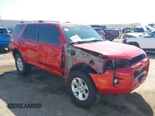 ✅ 2022 Toyota 4Runner SR5 Premium • VIN: JTEFU5JR4N5260125 • Lot: 41988881. Listed on IAAI with 81,769 mi. Free auction sales archive from the USA and detailed vehicle history report at DreamBid. Image 1.