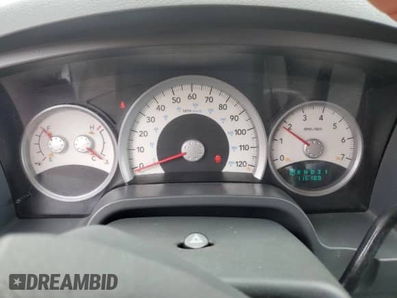 2006 Dodge Dakota SLT with VIN 1D7HW42N26S501704, listed as a Copart auction lot 57629665 with 116,183 mi miles and Salvage title. Bid and sale history available at DreamBid. Image 9.