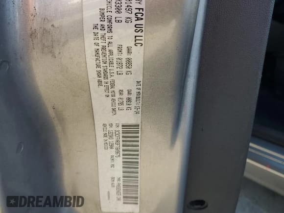 ✅ 2015 FIAT 500 Pop • VIN: 3C3CFFAR3FT609675 • Lot: 86212115. Wystawiony na Copart z przebiegiem 87 925 mil. Bezpłatny archiwum sprzedaży aukcyjnych z USA i szczegółowy raport historii pojazdu na DreamBid. Zdjęcie 12.