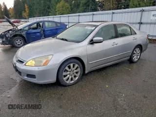 ✅ 2006 Honda Accord EX-L • VIN: 1HGCM66876A037293 • Lot: 94547085. Listed on Copart with 206,064 mi. Free auction sales archive from the USA and detailed vehicle history report at DreamBid. Image 1.