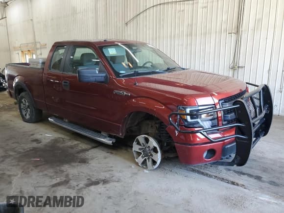 ✅ 2014 Ford F-150 XL • VIN: 1FTFX1EF9EKF52116 • Lot: 55934075. Listed on Copart with 157,297 mi. Free auction sales archive from the USA and detailed vehicle history report at DreamBid. Image 4.